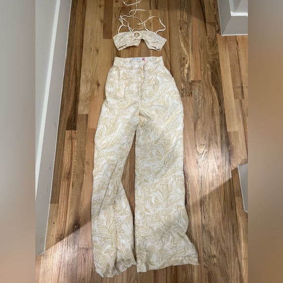 HELLO MOLLY SWAYING PALM TREES PANT SET - Picture 3 of 5